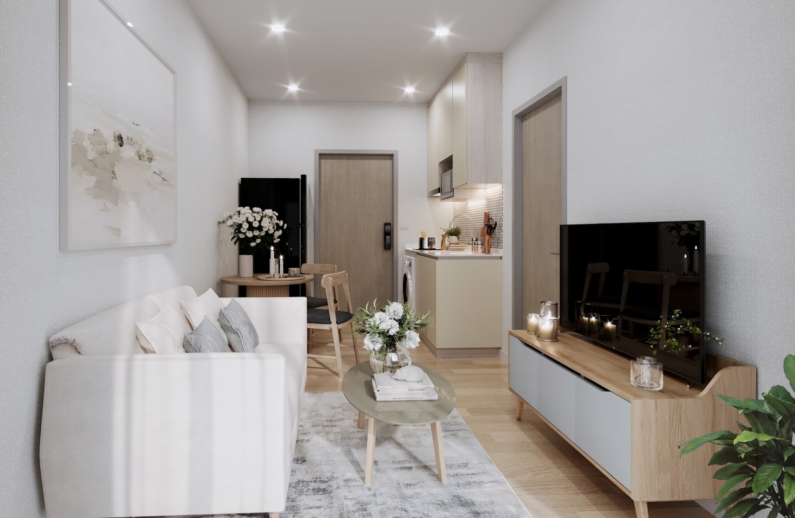 1-Bedroom Compact Suite